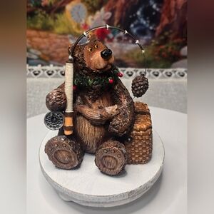Christmas Catch" – Festive Fishing Bear with Pinecone Bait [ Read Details ]